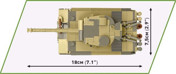 COBI 1:48 Panzer VI Tiger 1 "131" #2734 - Image 4