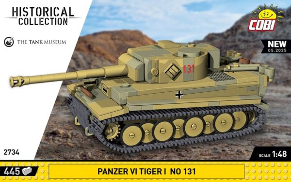 COBI 1:48 Panzer VI Tiger 1 "131" #2734 (coming soon)