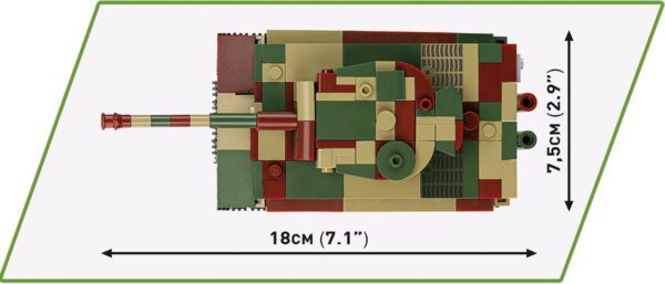 COBI 1:48 VI Tiger AUSF E KFZ 181 2in1 #2735 - Image 3