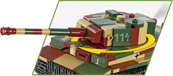 COBI 1:48 VI Tiger AUSF E KFZ 181 2in1 #2735 - Image 4