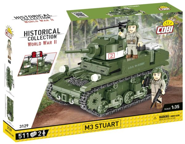 COBI M3 Stuart 2in1 #3129 (coming soon)