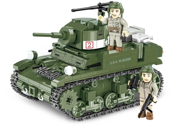 COBI M3 Stuart 2in1 #3129 (coming soon) - Image 3