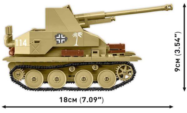COBI Sd Kfz 139 Marder III PAK 38  #3131 - Image 3