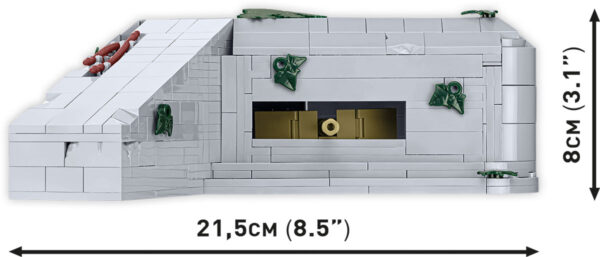 COBI Regelbau 667 German Bunker #3136 (coming soon) - Image 16