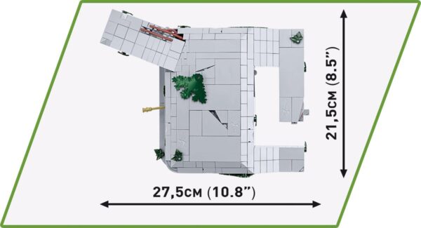 COBI Regelbau 667 German Bunker #3136 (coming soon) - Image 14