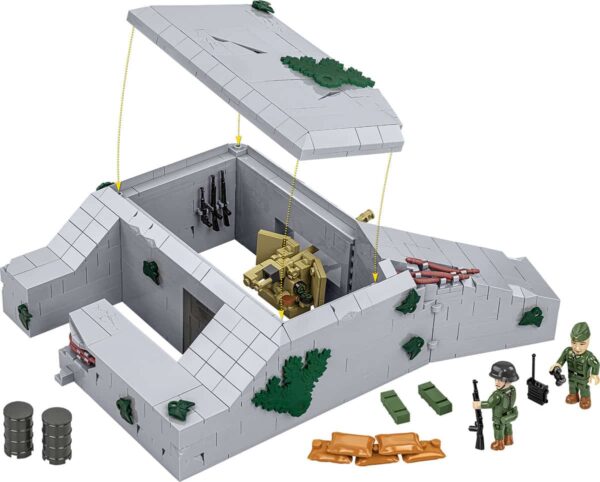 COBI Regelbau 667 German Bunker #3136 (coming soon) - Image 4