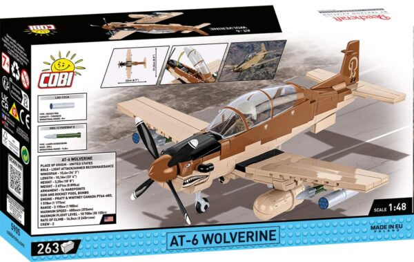 COBI Beechcraft AT-6 Wolverine #5905 (Pre-Order) - Image 2
