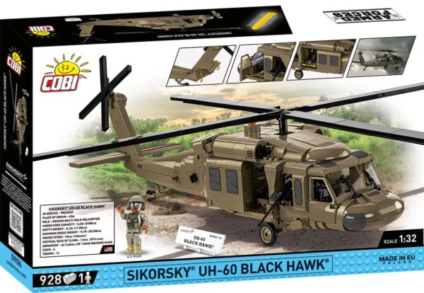 COBI Sikorsky UH-60 Black Hawk #5906 - Image 2