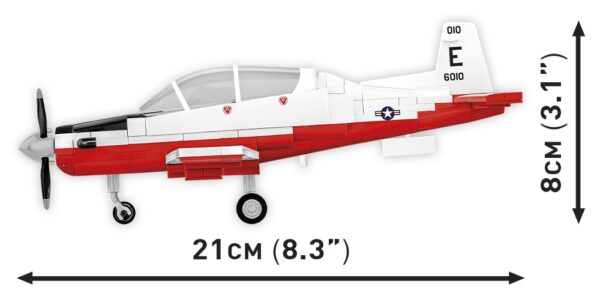 COBI Beechcraft T-6 Texan II US Navy Trainer #26625 - Image 5