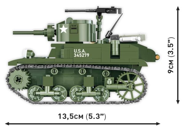 COBI M3 Stuart 2in1 #3129 (coming soon) - Image 5