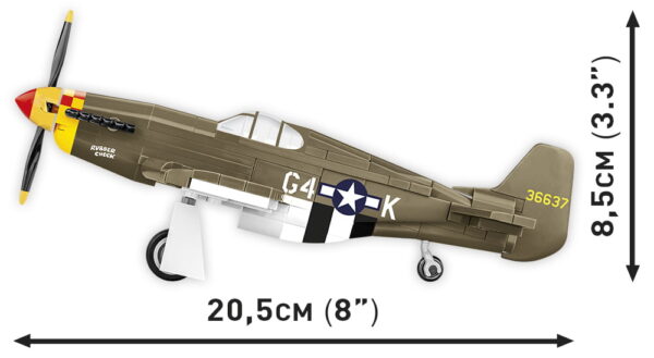 COBI Mustang P-51B #5869 - Image 5