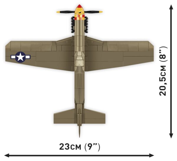 COBI Mustang P-51B #5869 - Image 6