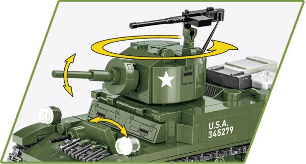 COBI M3 Stuart 2in1 #3129 (coming soon) - Image 7