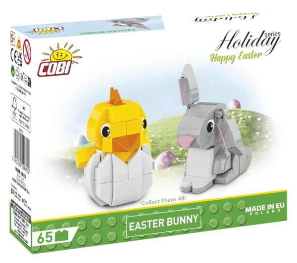 COBI Happy Easter Brick Bunny #20015 - Image 2