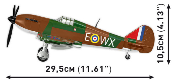 COBI Hawker Hurricane 302nd Sqn RAF #5762 (Pre-Order) - Image 3