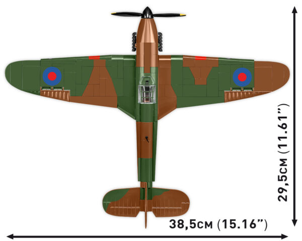 COBI Hawker Hurricane 302nd Sqn RAF #5762 (Pre-Order) - Image 4