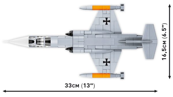 COBI F-104 Starfighter (Luftwaffe) #5907 (Coming Soon) - Image 5