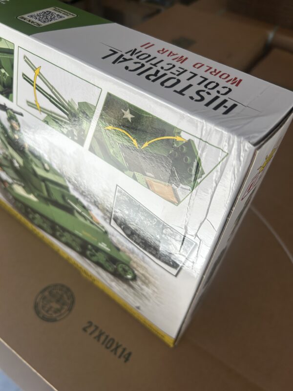 COBI Sherman M4A3E2 "Jumbo" #2550 (Damaged Box Deal)