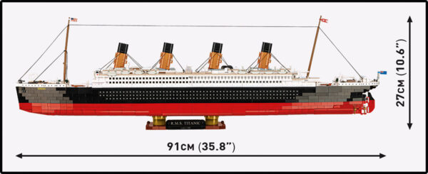 COBI RMS Titanic 1:300 Scale #1686 (Coming Soon) - Image 4