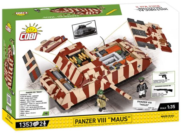 COBI Panzer VIII Maus #3138 - Image 2