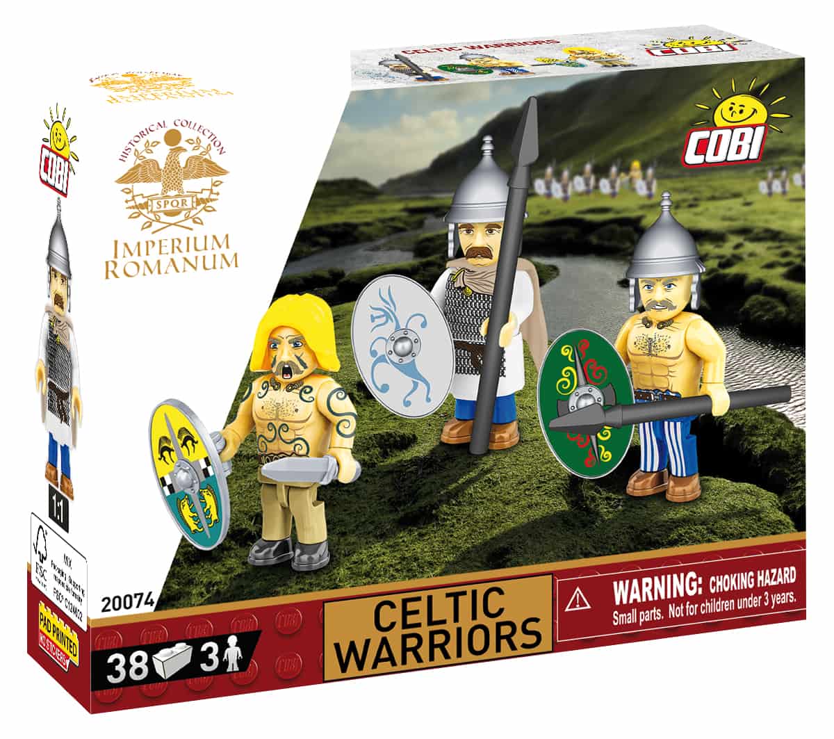 COBI Celtic Warriors Brickfigure Pack #20074 (Coming Soon)