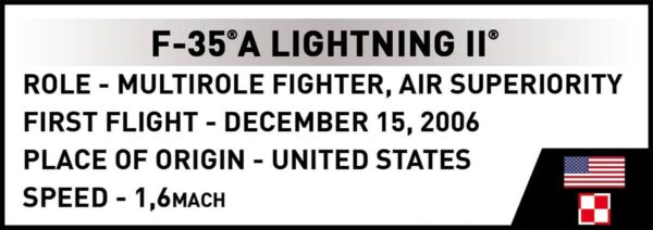 COBI F-35A Lightning II #5809 (Coming Soon) - Image 11