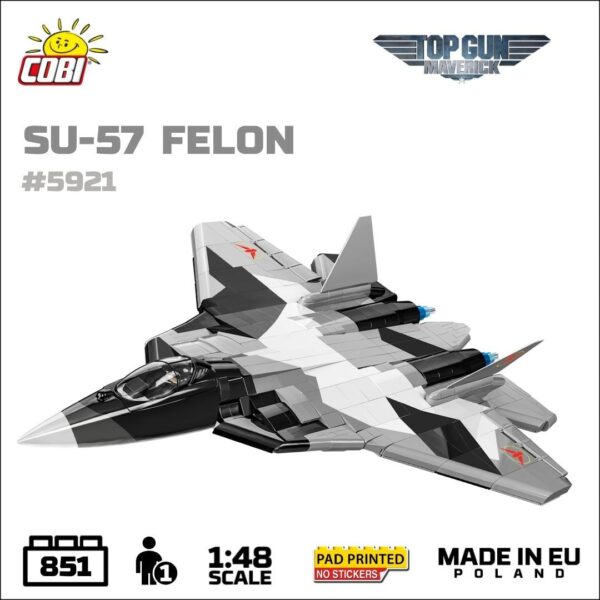 COBI Top Gun Maverick SU-57 Felon #5921 (Coming Soon)