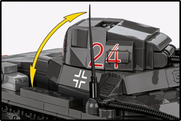COBI Panzer I Ausf.B German Light Tank Set #2660 (1:28) (Coming Soon) - Image 5