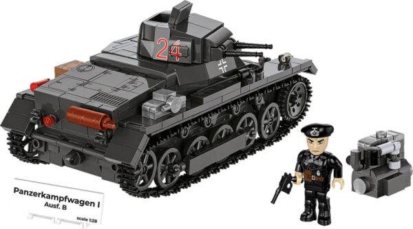 COBI Panzer I Ausf.B German Light Tank Set #2660 (1:28) (Coming Soon) - Image 8