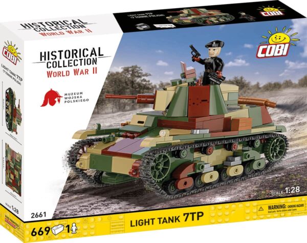 COBI Panzer I Ausf.B #2660 - WW2 German Light Tank Brick Building Set (Coming Soon)