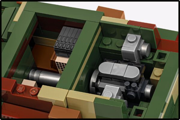COBI Panzer I Ausf.B #2660 - WW2 German Light Tank Brick Building Set (Coming Soon) - Image 5