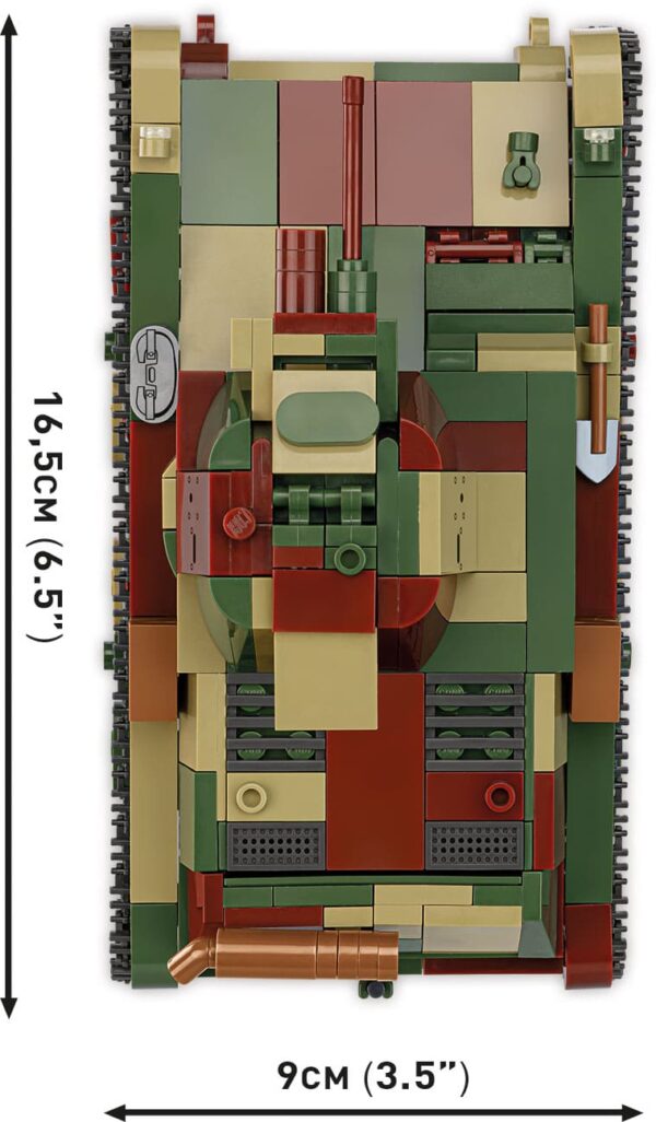 COBI Panzer I Ausf.B #2660 - WW2 German Light Tank Brick Building Set (Coming Soon) - Image 7