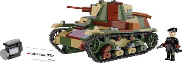 COBI Panzer I Ausf.B #2660 - WW2 German Light Tank Brick Building Set (Coming Soon) - Image 11