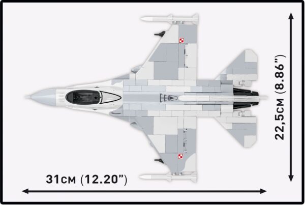 COBI F-16C FIGHTING FALCON (Polish) #5910 (Coming Soon) - Image 3