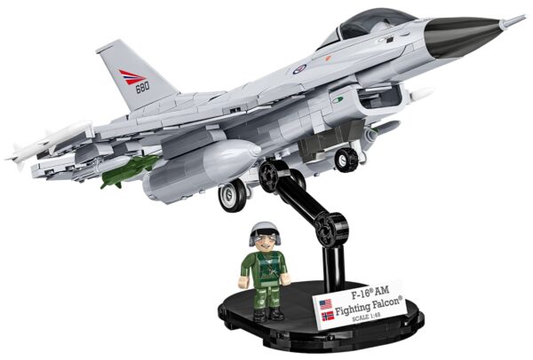 COBI F-16AM Fighting Falcon #5913 (Netherlands) – Brick Model Set (Coming Soon) - Image 7