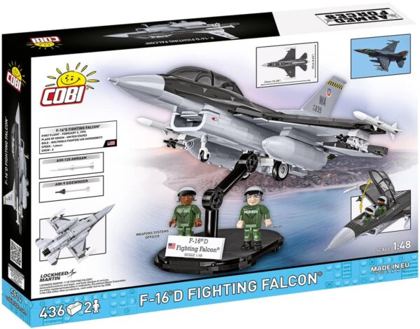 COBI F-16D Fighting Falcon #5914 – Brick Model Set (Coming Soon) - Image 2
