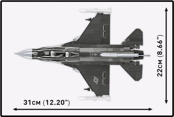 COBI F-16D Fighting Falcon #5914 – Brick Model Set (Coming Soon) - Image 3