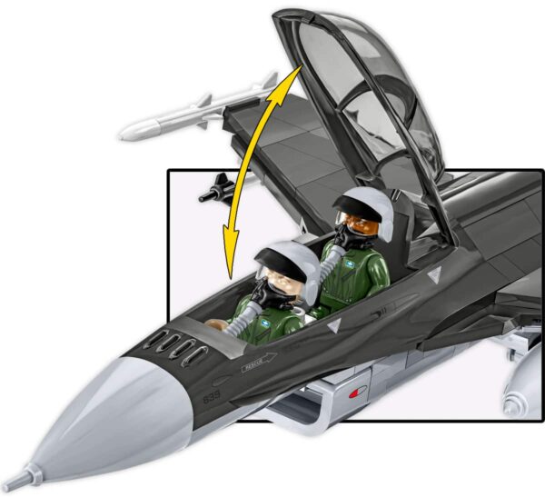 COBI F-16D Fighting Falcon #5914 – Brick Model Set (Coming Soon) - Image 5