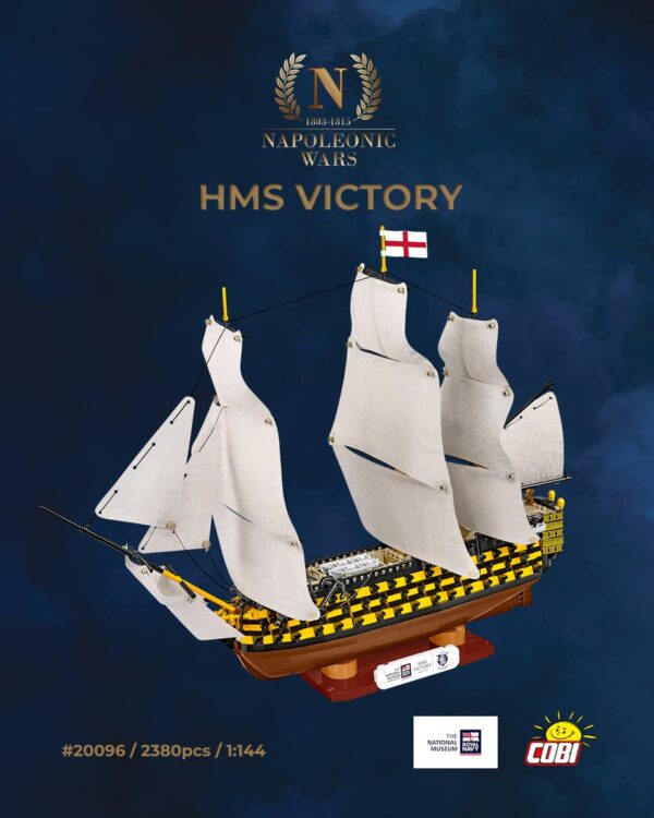 COBI HMS Victory #20096 – Napoleonic Wars Brick Ship