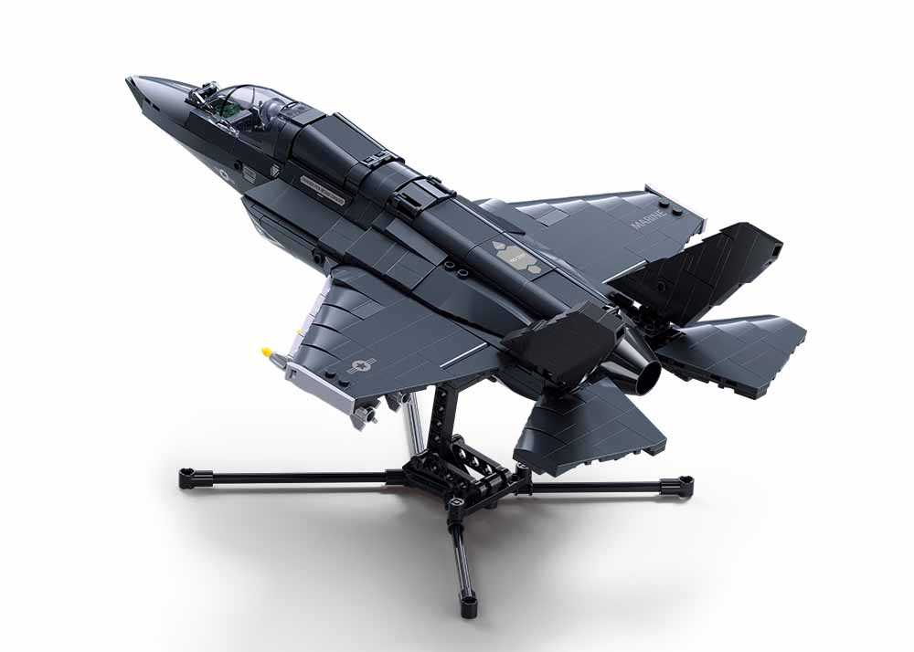 Sluban F-35 Lightning II US Stealth Fighter Jet Building Set (B1361) - Image 4
