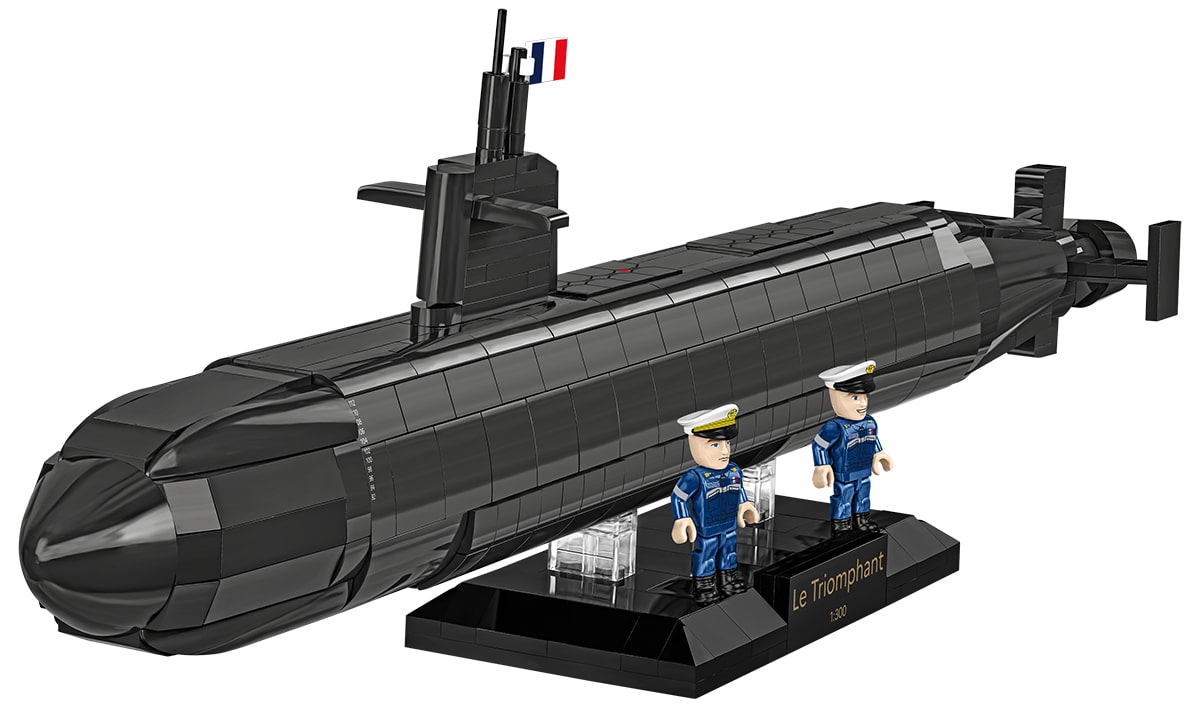 COBI Sous-Marin SNLE Submarine: Le Triomphant-Class Brick Model (Set #4859) - Image 6