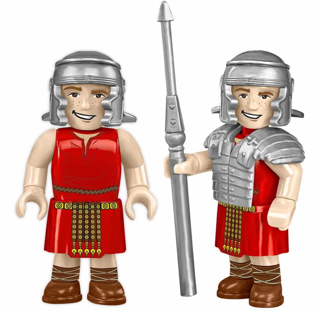 COBI Roman Camp Gate Set ? Imperium Romanum Historical Building Kit ...